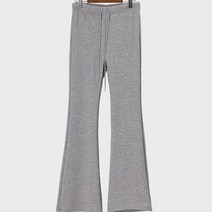 시크폭스 여성용 슬림 기모 부츠컷 밴딩팬츠