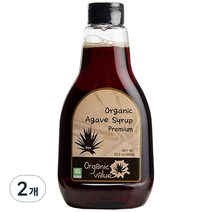 오가닉벨류 유기농 아가베시럽, 660g, 2개