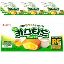 롯데제과 카스타드 리얼 크림, 138g, 10개