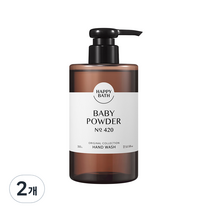 해피바스 오리지널 컬렉션 베이비파우더 핸드워시, 2개, 300ml