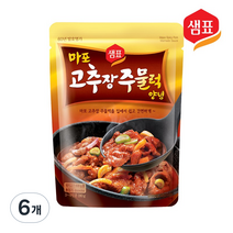 샘표 마포 고추장주물럭 양념, 180g, 6개
