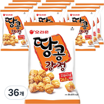 오리온 땅콩강정, 80g, 36개