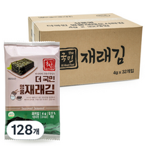더국민 재래 도시락김, 128개, 4g