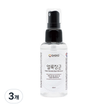 가스코 얼룩장군 찌든때 옷 만능 얼룩제거제, 60ml, 3개