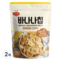 머거본 바나나칩, 400g, 2개