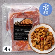 맛있는 녀석들 제주 흑돼지 두루치기 (냉동), 500g, 4개