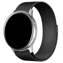 글랑앤 갤럭시워치 45/46mm 호환 밀레니즈 메탈 스트랩 22mm 시계줄 밴드, 블랙