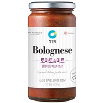 청정원 볼로네즈 파스타소스 토마토&미트, 370g, 1개