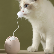 딩동펫 고양이 자동 계란 오뚝이, 핑크