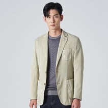 갤럭시라이프스타일 남성용 20FW 스트레치 가먼트다잉 면 자켓