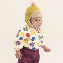 메르시보꾸 아동용 플라워 맨투맨 D1888