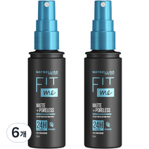 메이블린 핏 미 매트 포어리스 세팅 스프레이, 60ml, 6개