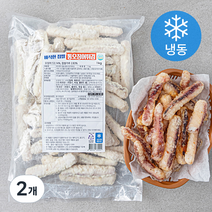 골든에프앤디 바삭한 찹쌀 통오징어튀김 (냉동), 1kg, 2개