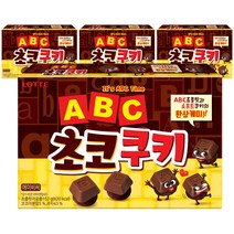 롯데 ABC초코쿠키, 4개, 152g