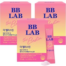 뉴트리원 비비랩 더 엘라스틴 히알루론산, 40포, 80g, 3박스