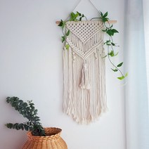 HAGIT 플레인 와플 마크라메, 혼합색상