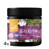 토종마을 도라지가루, 4개, 200g