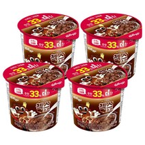첵스초코 오곡으로 만든 컵 시리얼, 40g, 4개 상품 사진