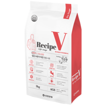 유한양행 Recipe V 강아지 연령별 맞춤식사료, 마더앤베이비, 3kg, 1개