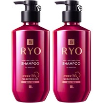 려 자양윤모 9EX 탈모증상전문케어 힘없는 모발용 샴푸, 2개, 400ml