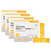 비타민마을맛있는메가씨비타민C2000비타민D3000 60p, 4개, 180g