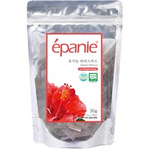 에빠니 유기농 히비스커스 허브차, 1.5g, 20개입