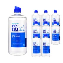 바슈롬 리뉴 후레쉬 렌즈 세정액 120ml, 9개