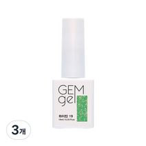 아이빛 젬젤 하이틴 형광 글리터 젤네일 10ml, 19, 3개