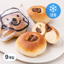 훕훕베이글 크리미무화과 베이글 (냉동), 9개입, 180g