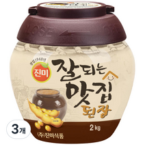 진미 잘되는맛집된장, 2kg, 3개