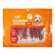 탐사 츄잉홀릭 강아지 져키 400g, 오리맛, 1개