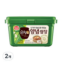 해표 순창궁 발아콩 12가지 양념쌈장, 1kg, 2개