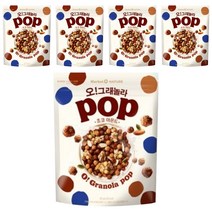 오그래놀라 팝 초코아몬드, 5개, 370g