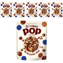 오그래놀라 팝 초코아몬드, 370g, 6개