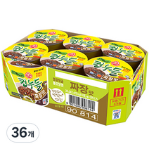 오뚜기 컵누들 짜장맛 40.5g, 36개