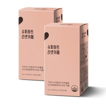 슈퍼하트 리셋카페 다이어트 커피, 84g, 2박스