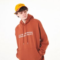 아임낫어휴먼비잉 남성용 BASIC LOGO HOODIE