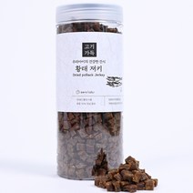 제로랩스 강아지 대용량 고기가득 져키 1kg, 1개, 황태