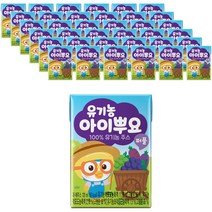 [돌포도주스] 유기농 아이뿌요 퍼플, 혼합맛, 32개