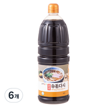 곰곰 우동다시, 1.8L, 6개