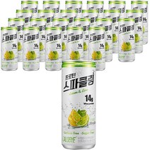칼로바이 프로틴 스파클링 무설탕 단백질 보충제 레몬라임, 240ml, 24개