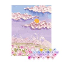 리빙토픽 DIY 유화 풍경 그리기 페인팅 세트, 1