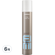 웰라프로페셔널 아이미 앱솔루트셋 헤어스프레이, 6개, 300ml