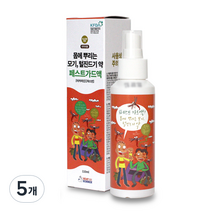페스트가드액 뿌리는 모기기피제, 110ml, 5개