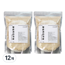 허브나래 볶은 귀리 분말 가루, 300g, 12개