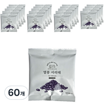 늘봄애식품 열풍 서리태 볶음, 60개, 17g
