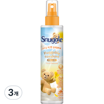 스너글 섬유탈취제 본품, 150ml, 3개, 허거블 션샤인