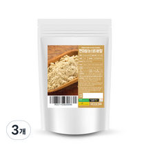 건강스토리 생 현미쌀눈 분말, 1kg, 3개