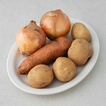 친환경 인증 국내산 감자&당근&양파, 1.2kg, 1봉