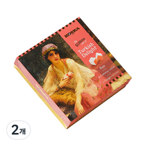 코스카 로즈 터키쉬 딜라이트 카이막 로쿰 젤리, 350g, 2개